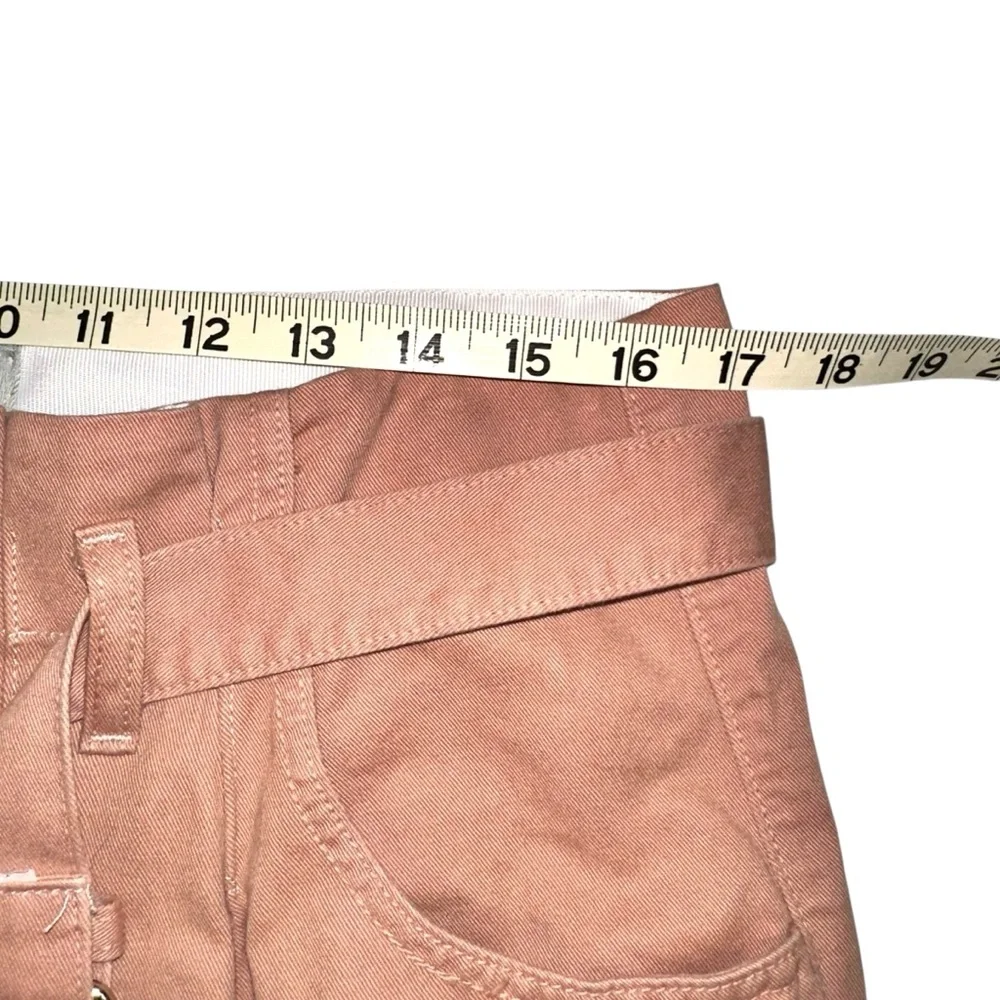 Rachel Comey Irolo Paperbag Dusty Rose Belted High Rise Poplin Pants 6 - Picture 9 of 10